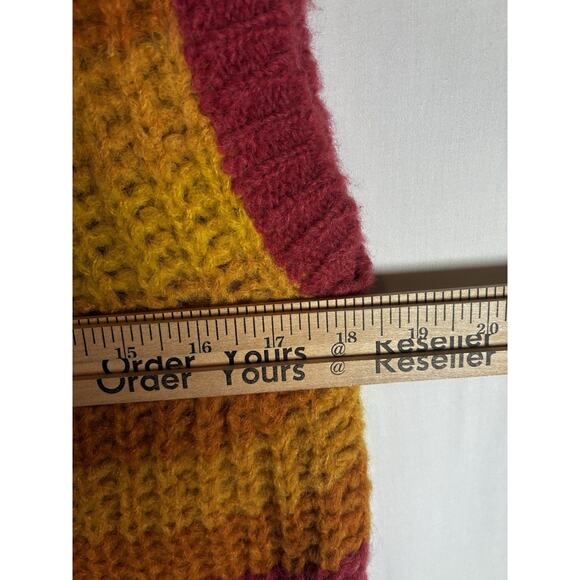 MOTHER Boatneck Sweater Vest Operation Sunshine Size Sm NWT Oversized Retro - Picture 5 of 7